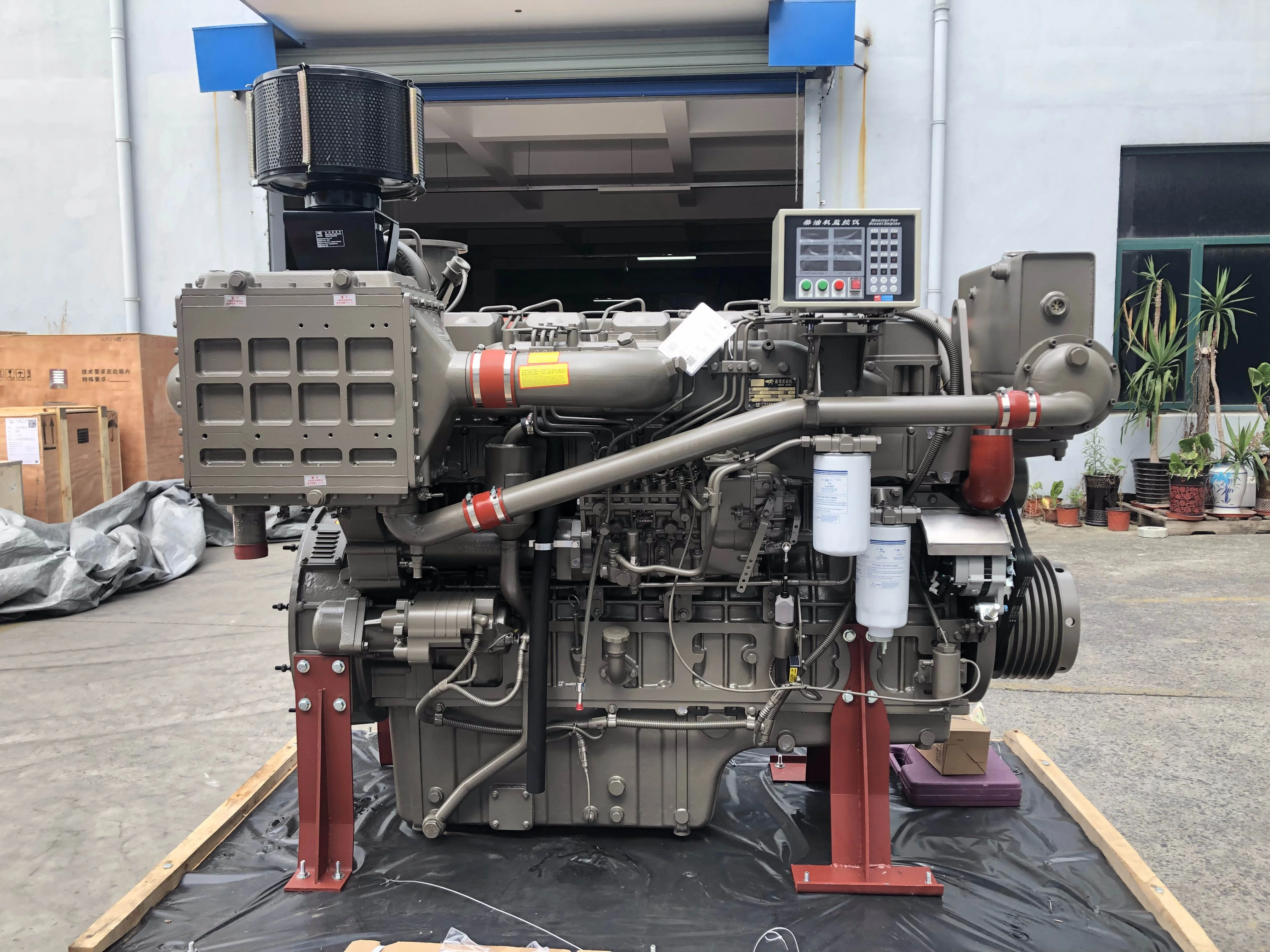 Yuchai 540hp Marine Engine For Boat Ship YC6T540C