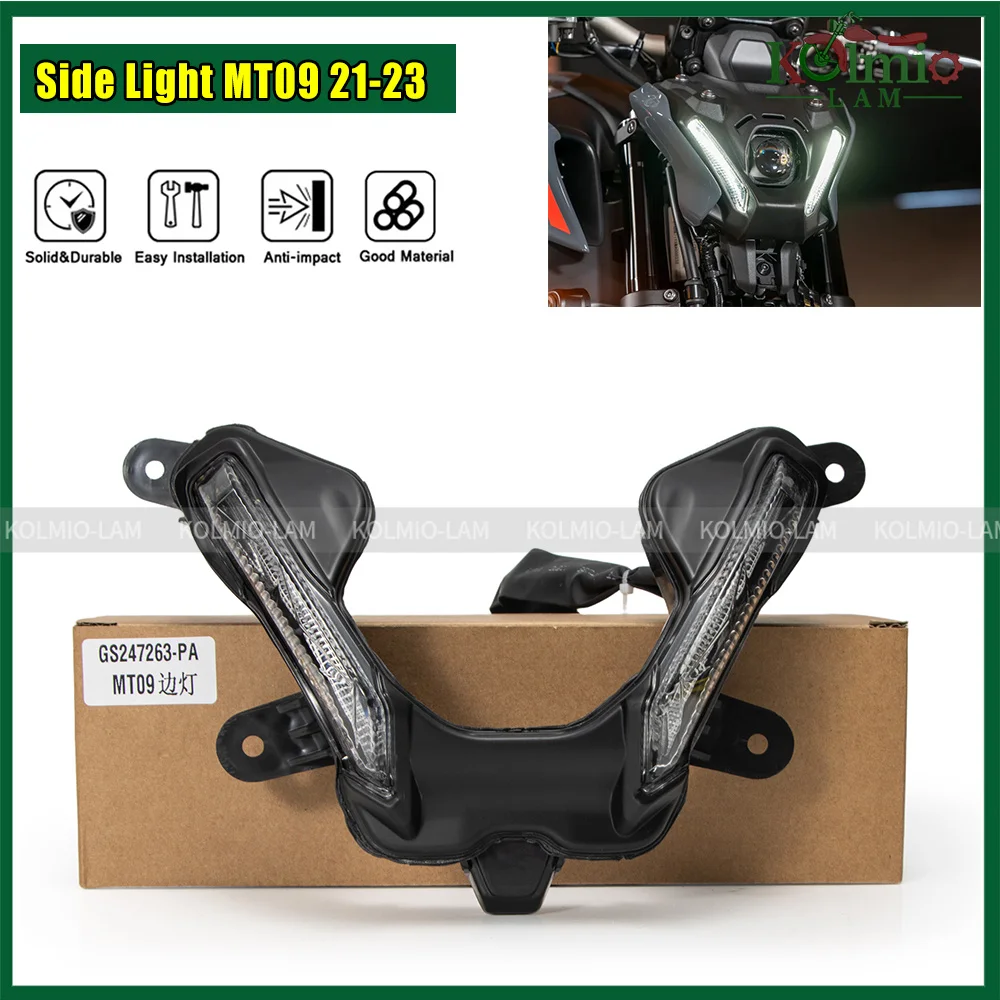 Fit for 2021 - 2023 YAMAHA MT09 MT-09 SP Motorcycle Front Headlight Fog Decorative Side Light MTN890 MT 09 2022 Running Light