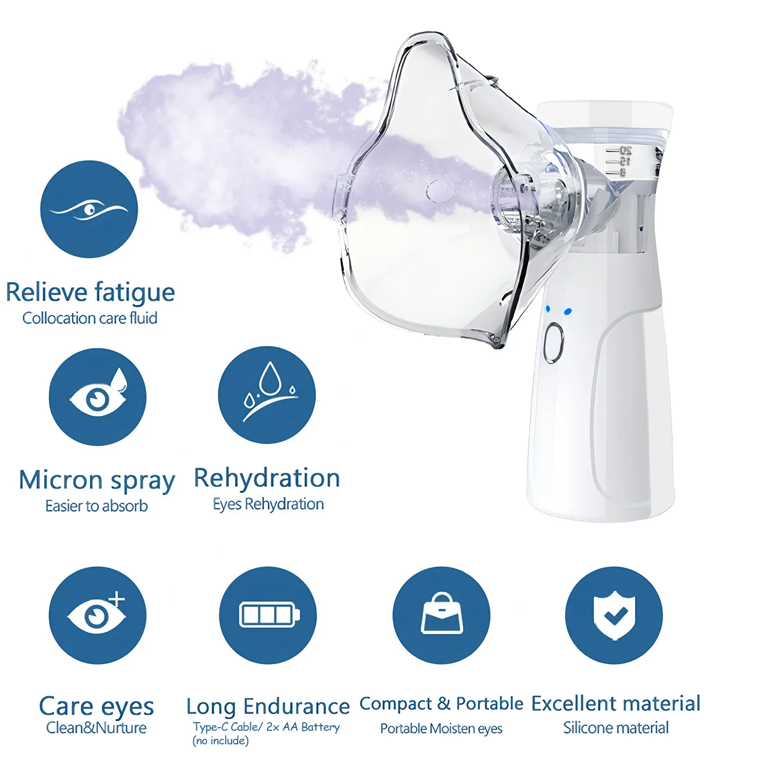 Mini vaporizador facial nano senhor pulverizador facial usb nebulizador umidificador hidratante hidratante feminino beleza ferramenta de cuidados com a pele