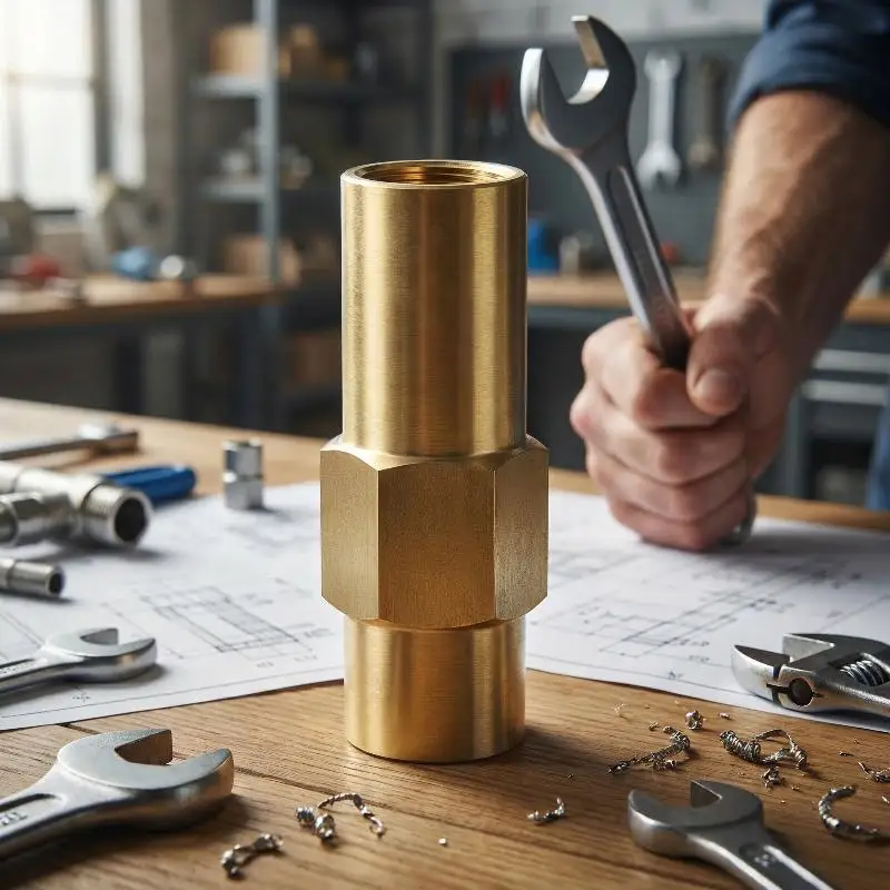 Brass Siphon Nozzle for  Injection Full Cone Base Waste Oil  High Flow Durable For Industrial Stoves