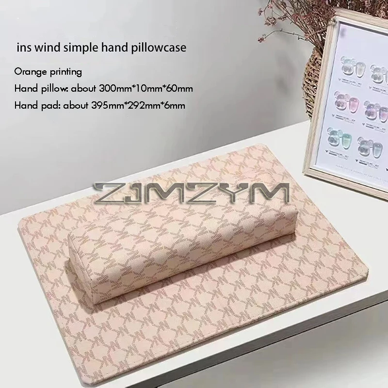 หมอนรองมือชุดเสื่อหมอนวางมือกันน้ำเบาะรองมือทำเล็บสำหรับร้านเสริมสวยเล็บผู้หญิง