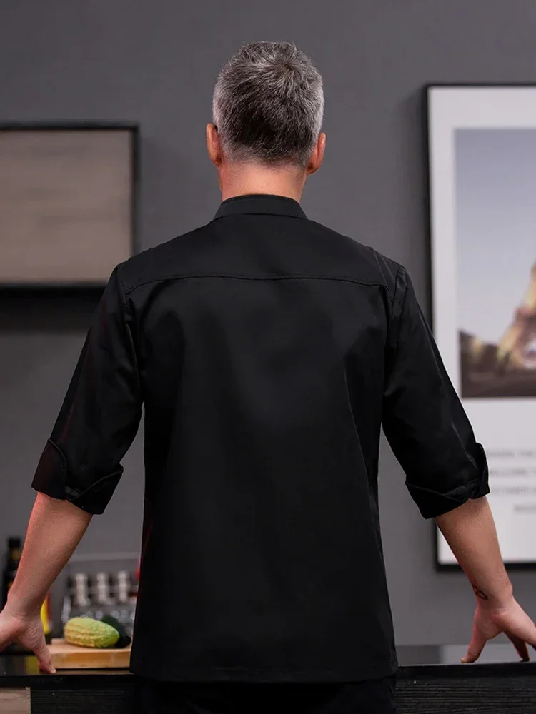 メンズケーキショップカフェパティシエジャケットホテルコック制服レストラン調理コートキッチン食堂長袖作業服
