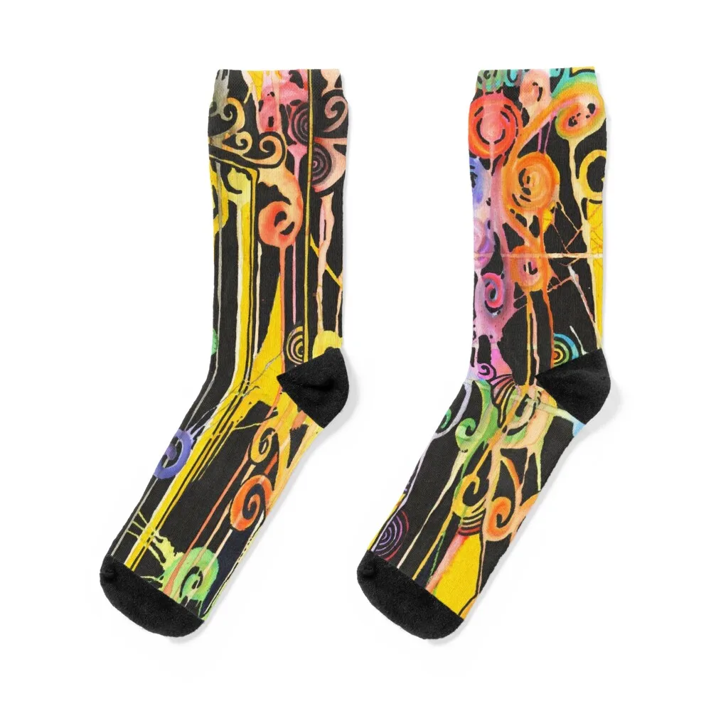 

Rain-Bow Socks man valentine gift ideas cartoon Socks Girl Men's