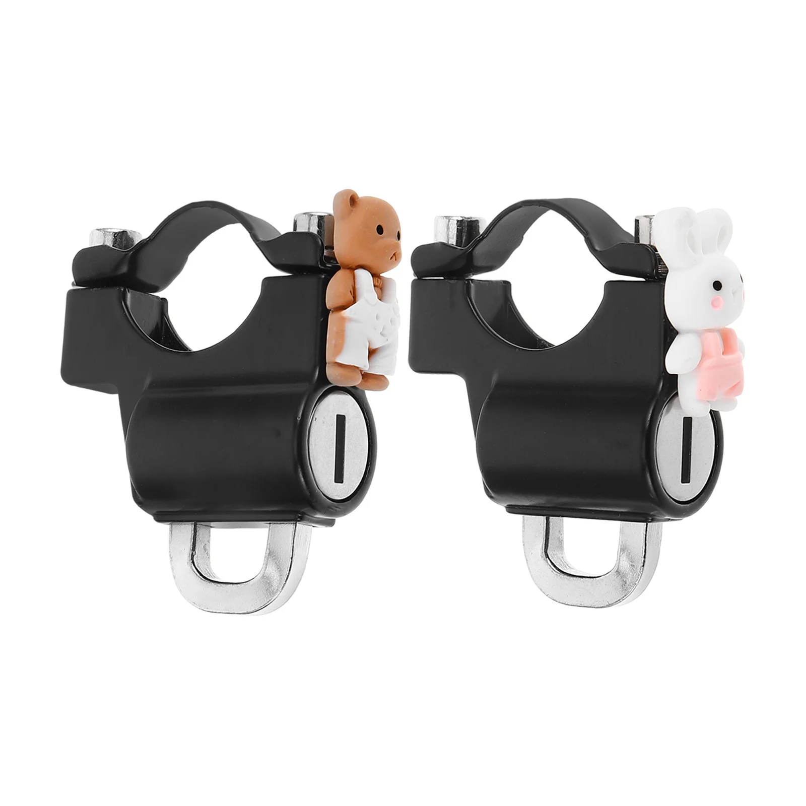 

Universal Motorcycle Lock Heavy Duty Anti-Theft Electric Bike Scooter Lock Secure Hook Saddlebag Locks Screw