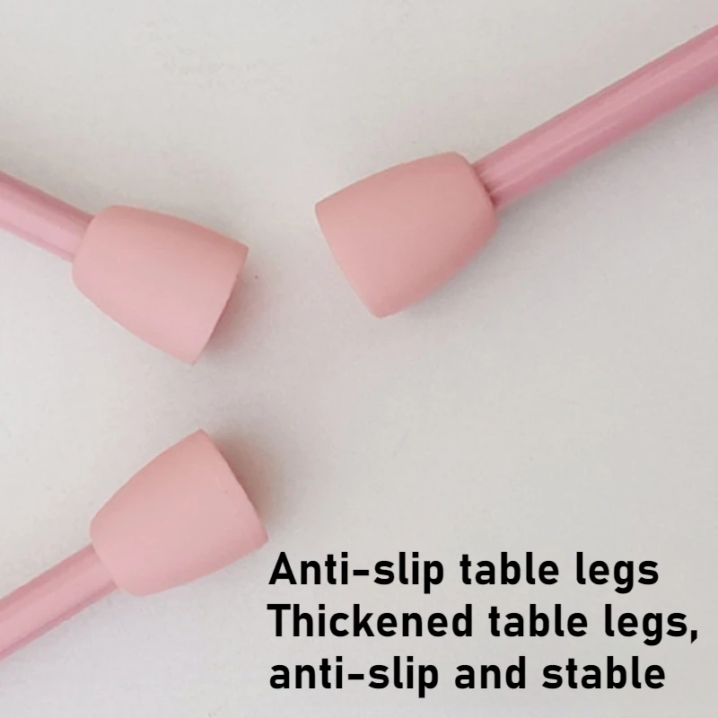 مكتب كمبيوتر محمول صغير قابل للطي مع حامل الكأس فتحة للبطاقات لطيف الدب السرير مكتب المضادة للانزلاق مقاوم للماء طاولة حصير لطلاب عنبر #4