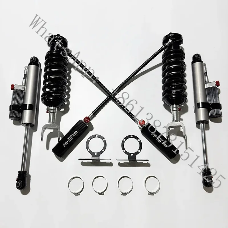 Suitable Ram 1500 Shock Absorbers 2-Inch Black F3.0 R2.5 Compression 12 Segments 6 Rebound Segments
