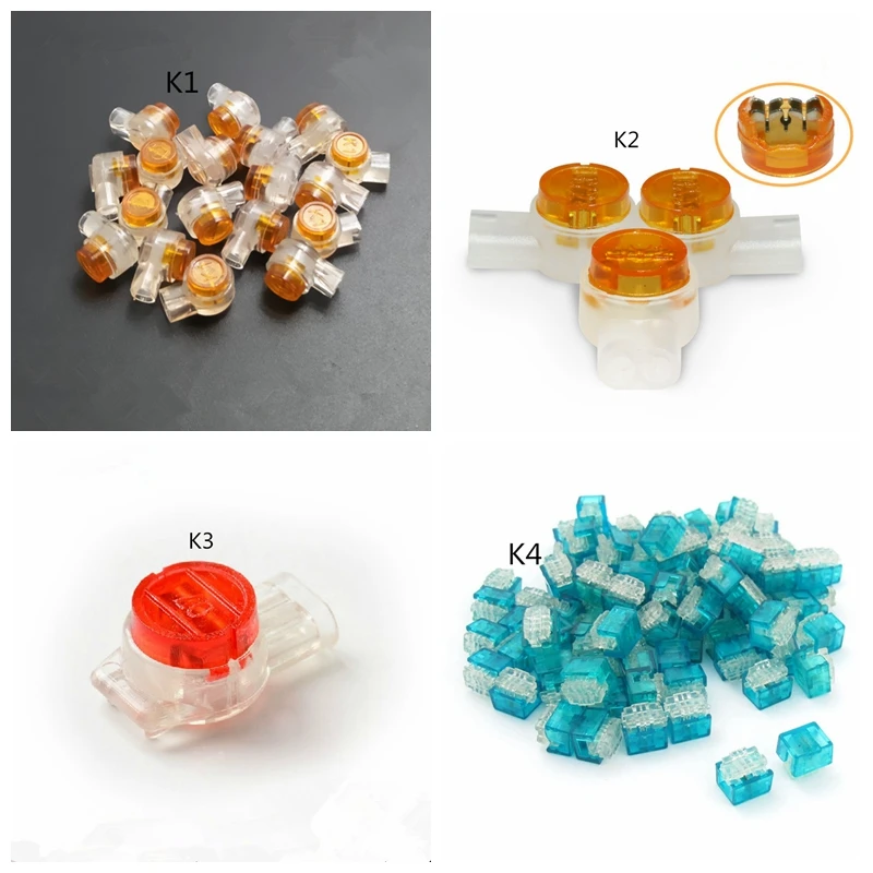 100PCS Inline Joint…