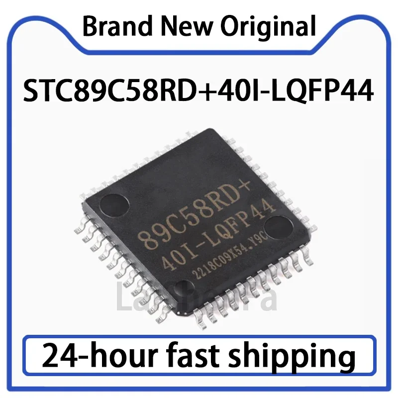 1PCS STC89C58RD+40I-LQFP44 STC Microcontroller Chip in Stock
