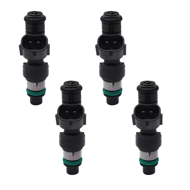 4Pcs Black Fuel Injectors Car Fuel Injectors 16600-EN200 FBY2850 2008-2014 Fit For Nissan Cube Sentra Versa