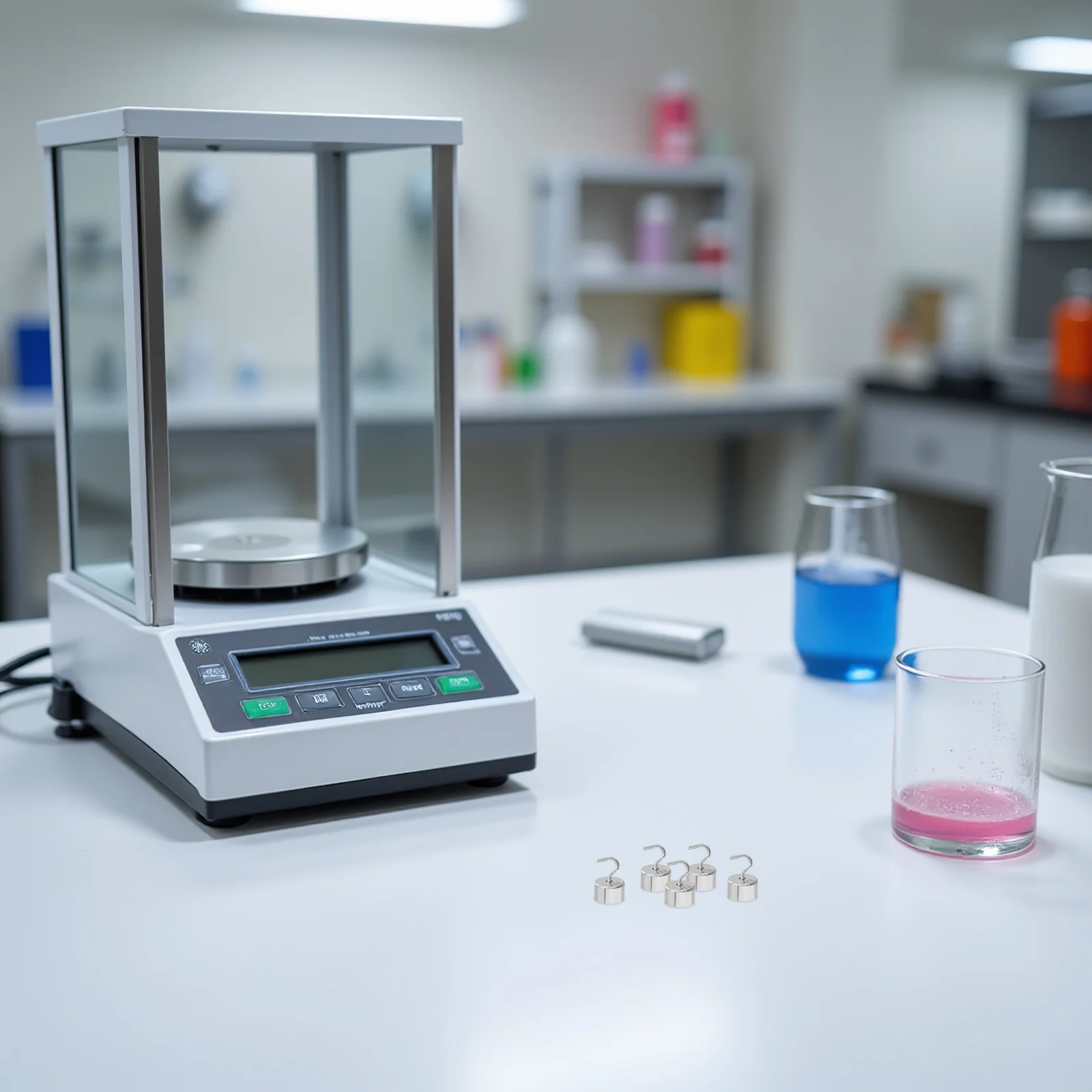 

30pcs Calibration Weight Set 5G Weights Double Hook For Scientific Experiments Balance Scale Testing Metric Mass