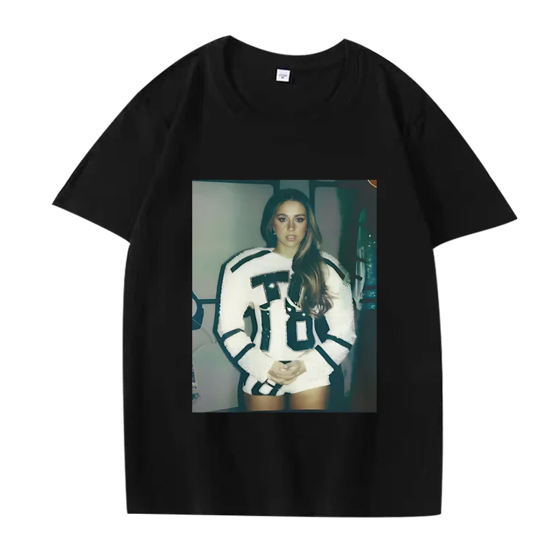 

Vintage Tate Mcrae T Shirt 2025 new men women Oversized 100% Cotton Hot sale short sleeve Summer print top Unisex plus size tops