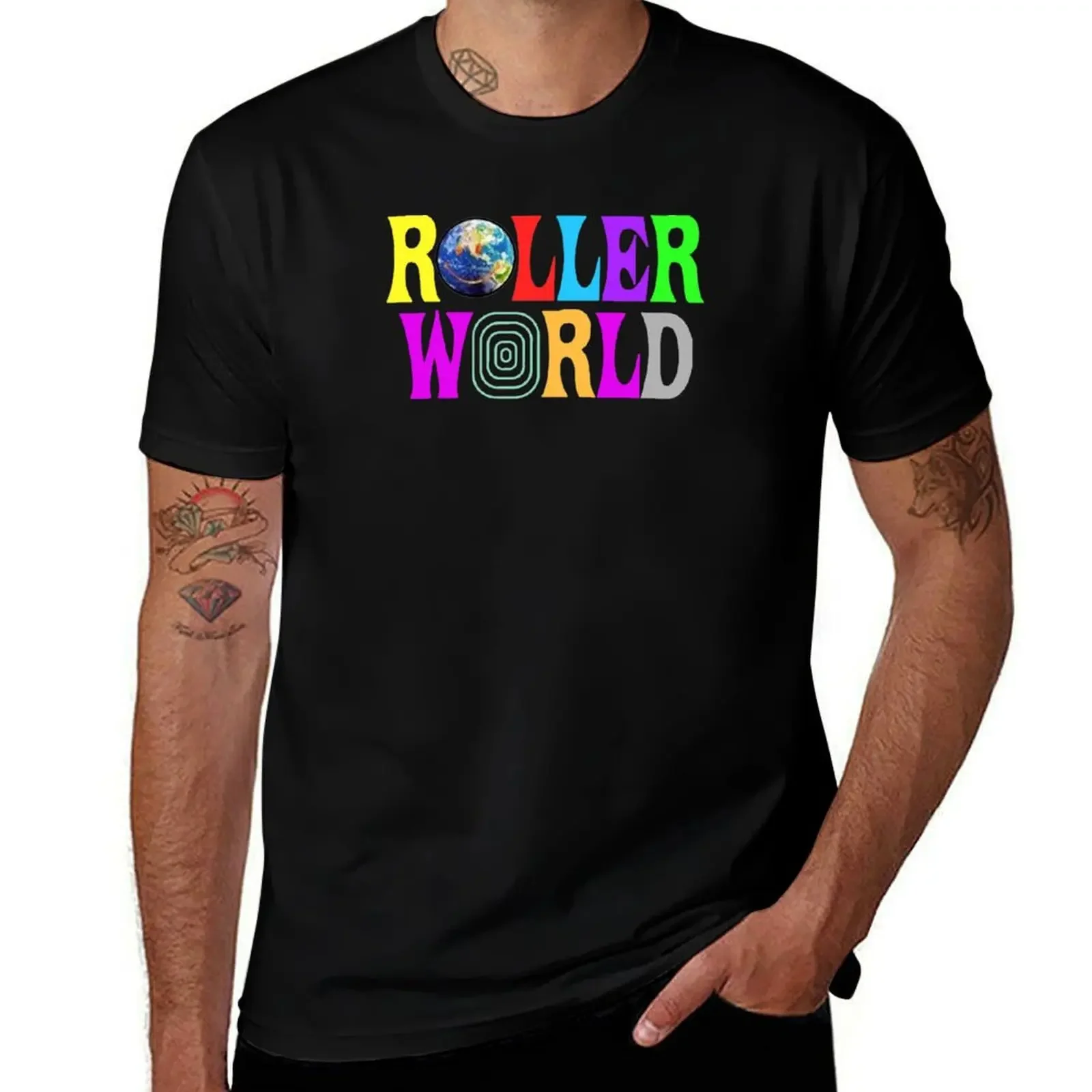 

On My Block - RollerWorld T-Shirt T-shirts man luxury clothing labubu anime clothes t shirt men 100℅ cotton