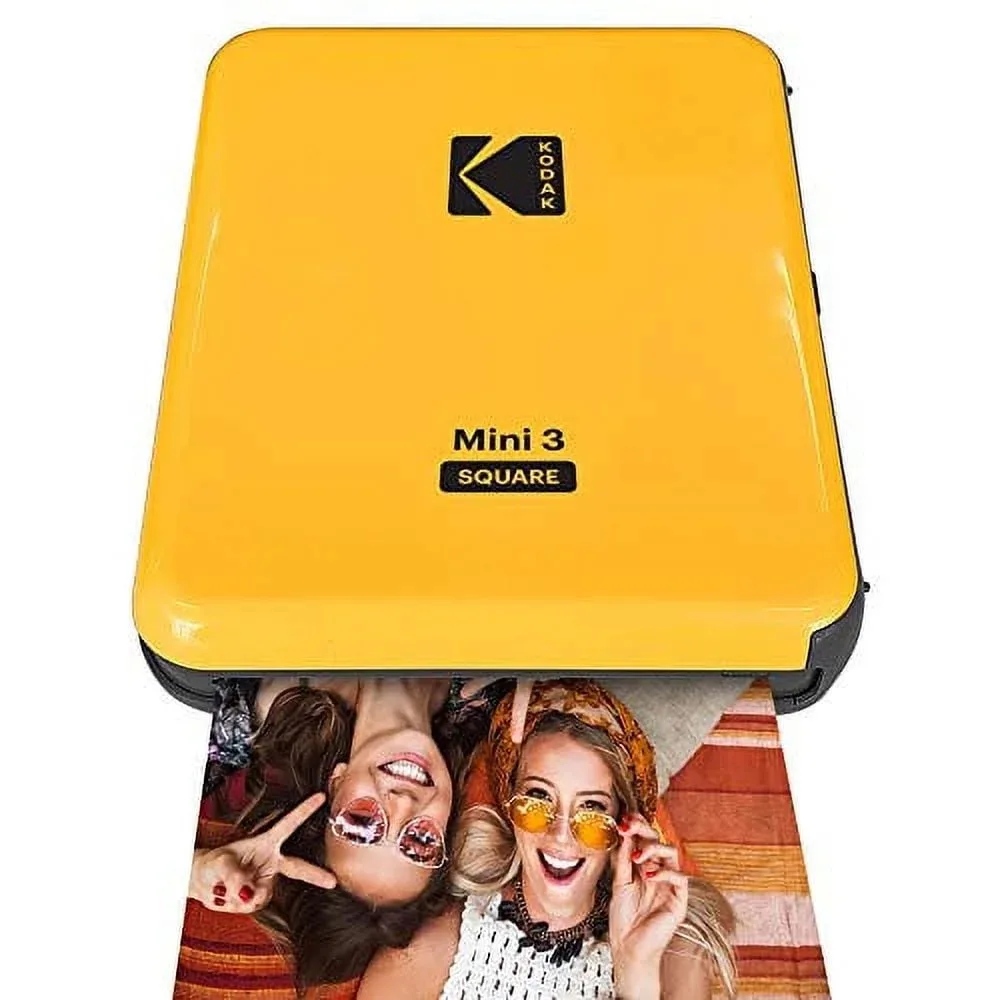 

Mini 3 | 3x3 Portable Wireless HD Photo Printer with 4PASS Tech (Yellow)