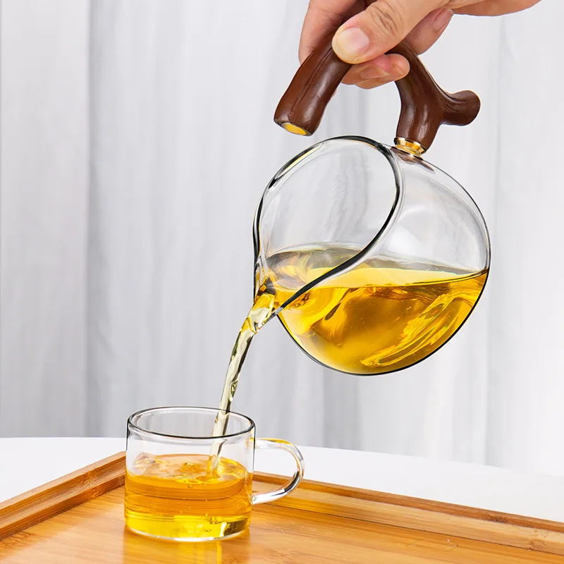 Household lazy automatic tea maker magnetic office semi-automatic lazy cover bowl cup