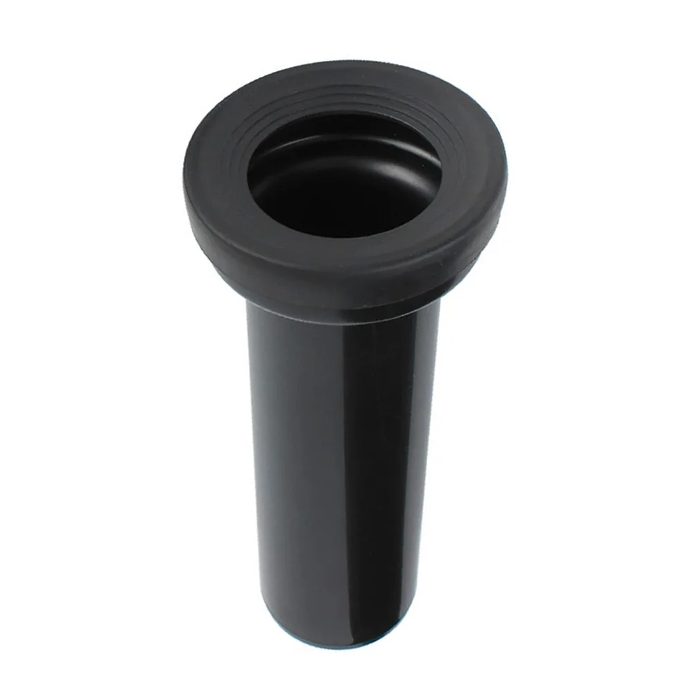 300mm Black ABS PP Toilet Drain Pipe Straight Connection For Wall Mounted Sewage System Plumbing Fixture