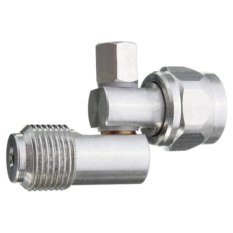 Airless Paint Spraygun Alloy Extension Rod Silver Multi-Angle F-7/8 Inch Swivel Joint Adapter For Paint Spray