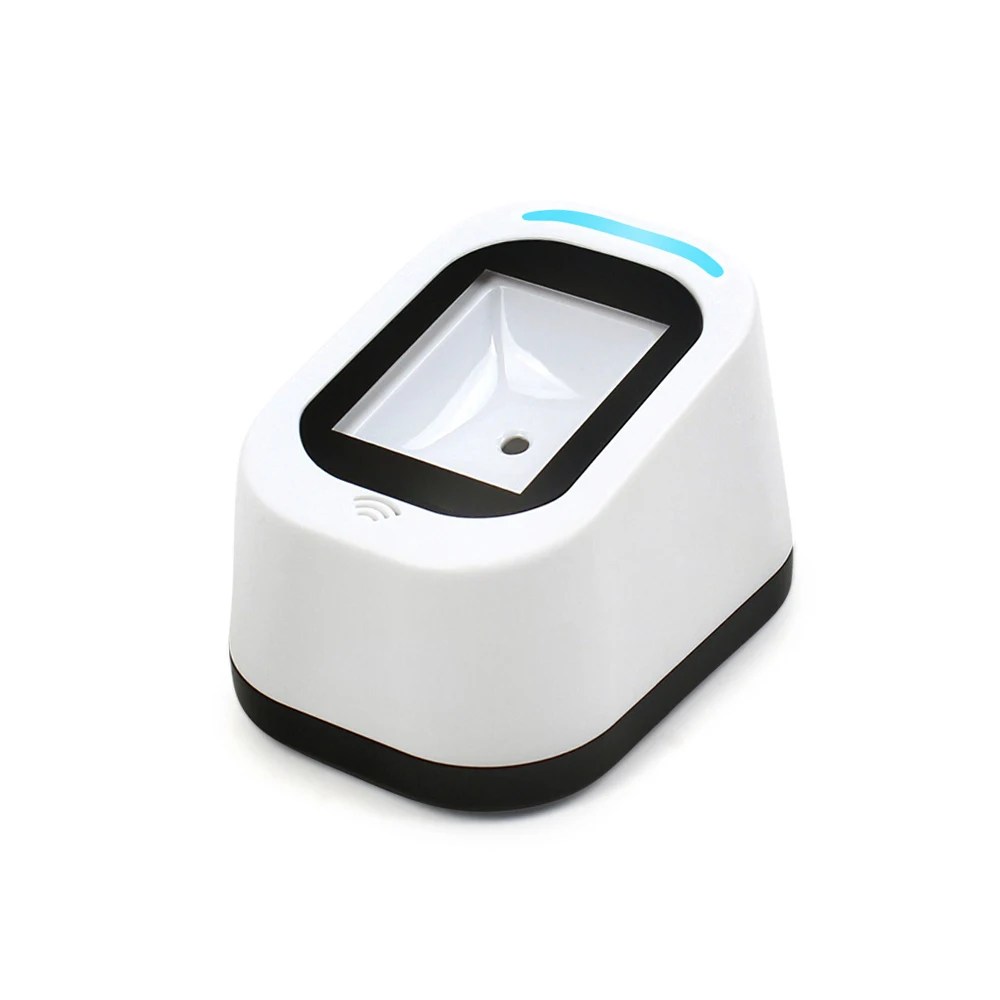 Wired Barcode Scanner USB Versatile Scanning Scan QR Code 1D 2D Code Reader for Supermarkets Stores White