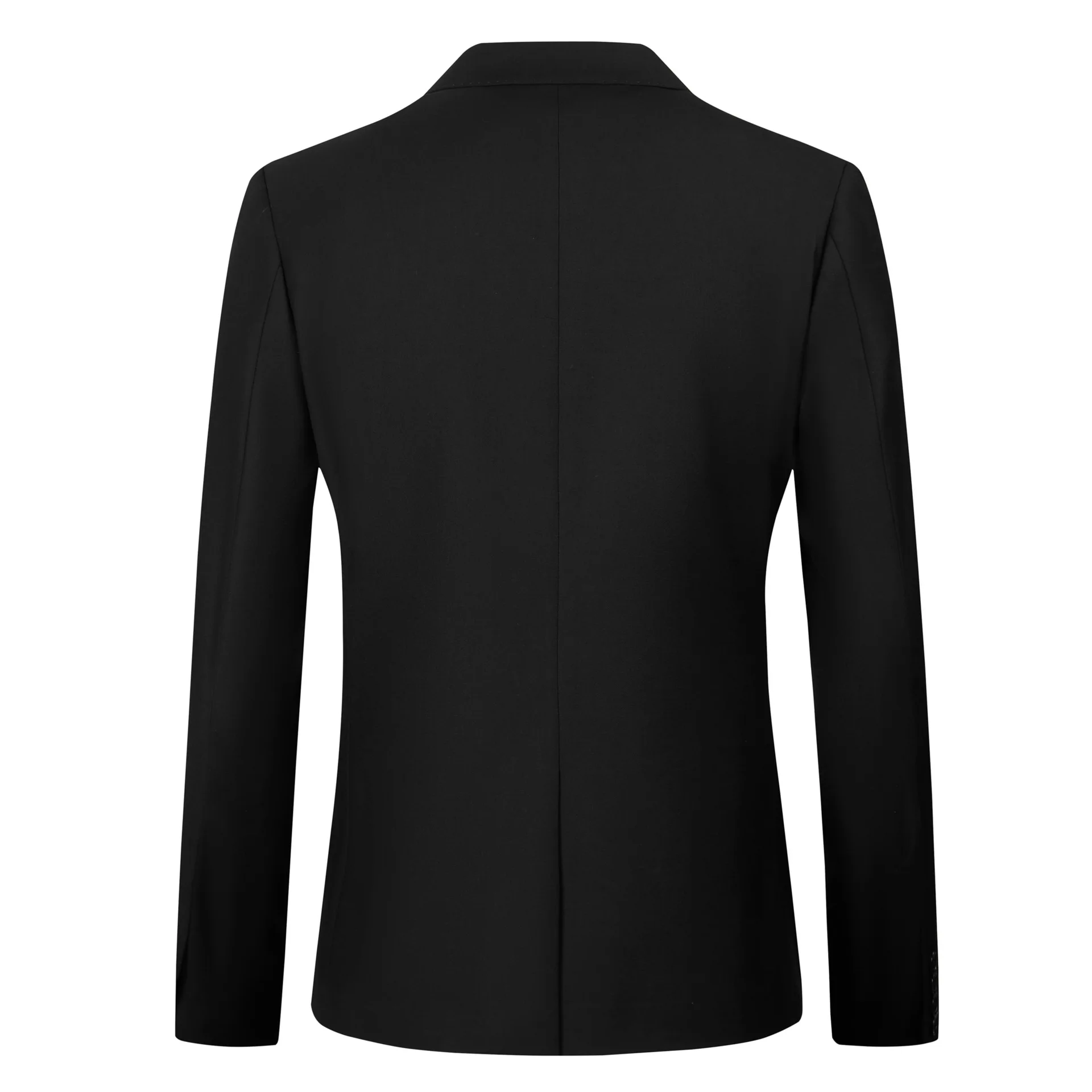 Autumn and winter new product single suit men's jacket slim fit high fixed black light luxury high-end European goods business