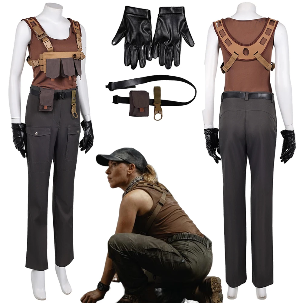 

Маскировка World Rebirth Zora Bennett, одежда для косплея, костюм исследователя Юрского периода 2025 года, женский костюм для ролевых игр, нарядная праздничная одежда