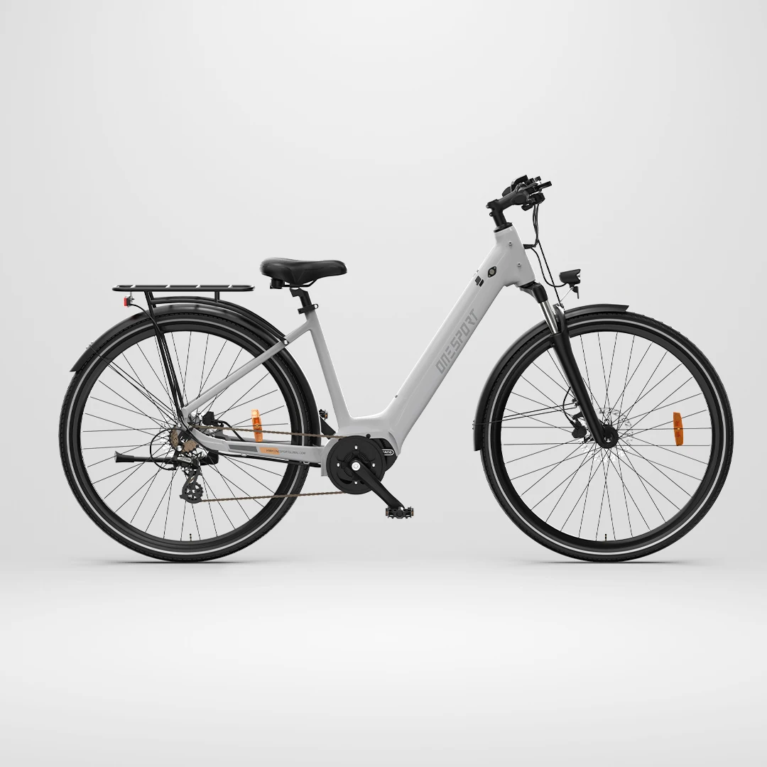 ONESPORT Europe UK Stock Warehouse OT07 Electric Bike Central Motor 36V 250W City Ebike Electric road Bike electric bicycle view 4