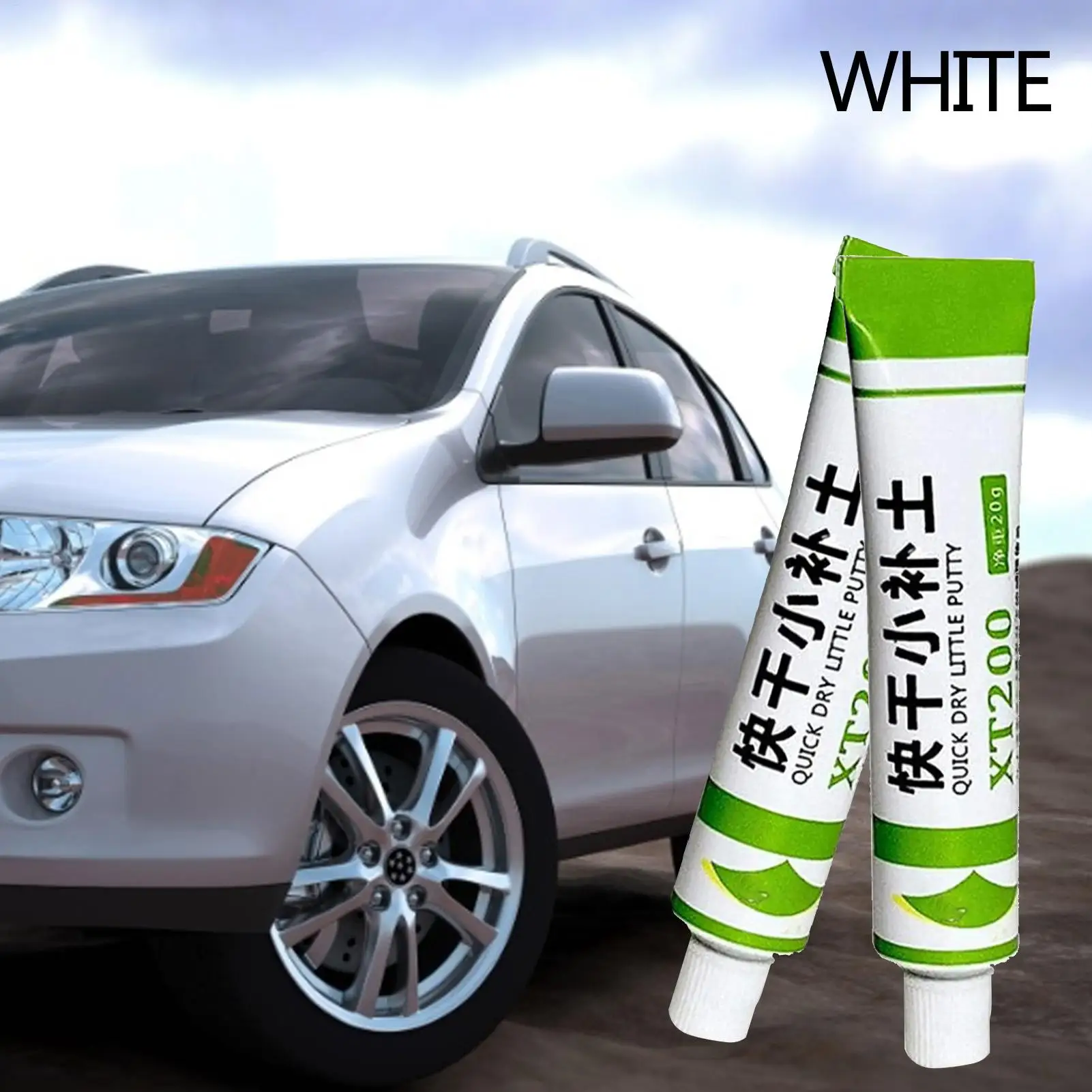 Black/Gray/White Car Body Putty Quick Dry Good Effect Professional DIY Car Home Paint Repairing Eye-filling Paint Scratch Repair