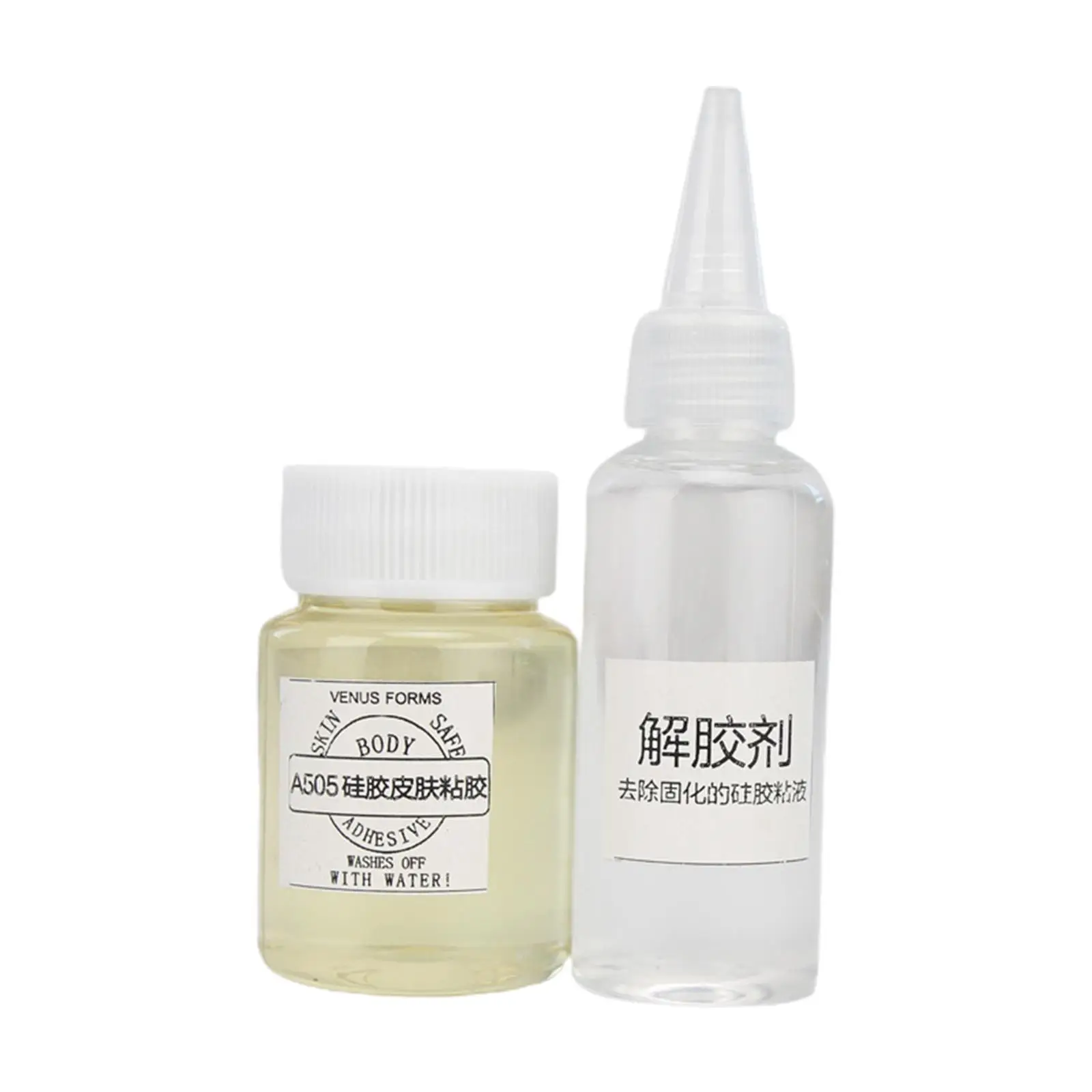 Breast Form Glue Kit, Silicone Adhesive Glue, A505 Skin Paste, Keep Dress Bra in Place, Bra Accessories for Women
