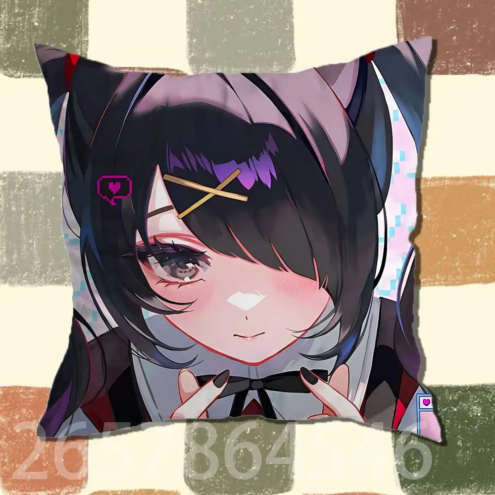 Anime Game Ame chan Pillow Case For Room Sofa Cushion Cover Suitable For Home Bedroom Decoration And Protector