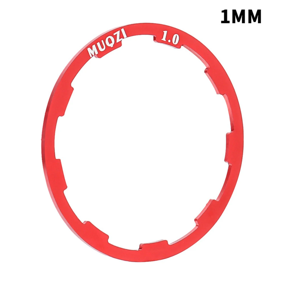 Bicycle Hub Washer MTB Bottom Bracket Spacers Flywheel Cassette Gasket Freehub Body Washer Freewheel Spacers Cycling Accessories
