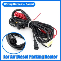 12V / 24V Air Diesel Heater Wiring harness Loom Power Supply Cable Adapter Round Plug For Eberspacher Webasto