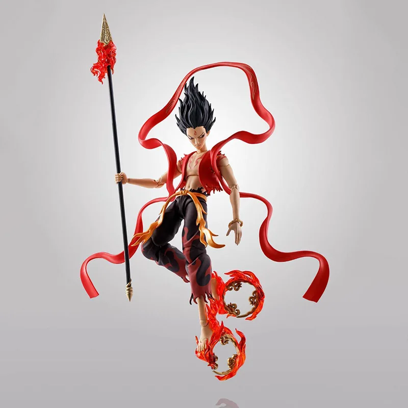 Figurka Nezha Anime Zestaw Modelarski Plastikowy Zabawka Chłopięca Prezent Oryginalne Pudełko Model Ozdoba Prezent Zabawka Prezent Urodzinowy
