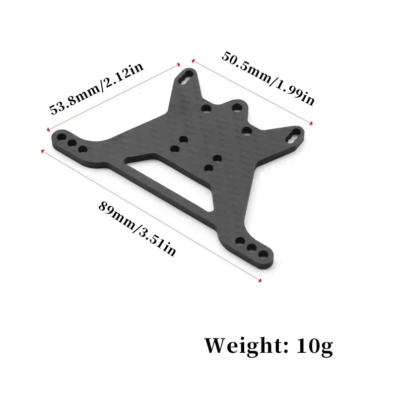 TT02B Carbon Front Rear Damper Stay For 1/10 Tamiya RC Buggy Car TT-02B Chassis Upgrades Replace Parts