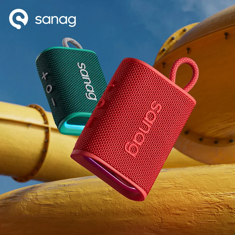 

Sanag M13SPRO Bluetooth-динамик 5 Вт IPX7 Водонепроницаемый мини-наружный портативный контроллер через приложение Беспроводной динамик Сабвуфер Громкая связь