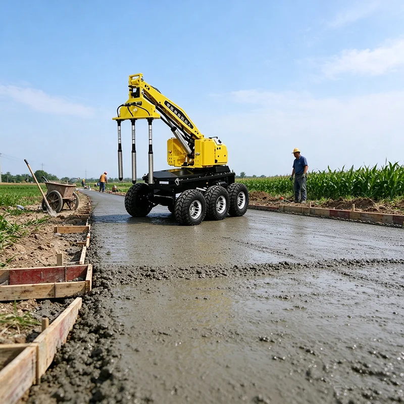 Remote Control Robot Concrete Poker Vibrator Automatic Internal Concrete Needle Vibrator for Construction Pouring
