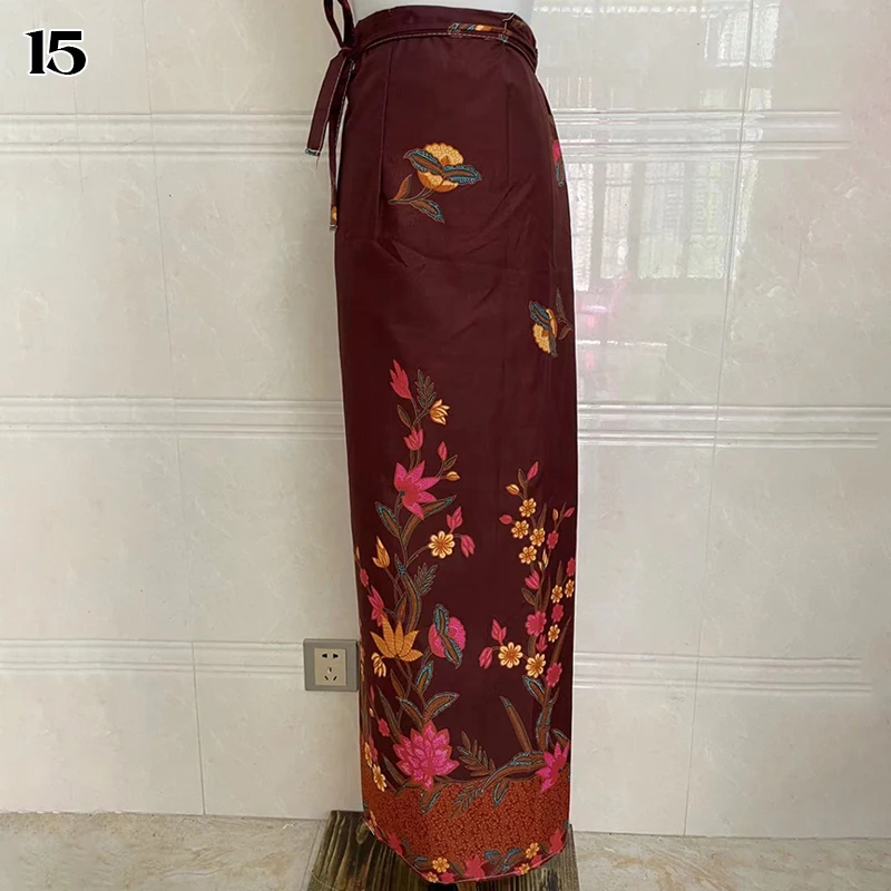 Etnische stijl Dai Tube Rok Sarong Maleisië Zuidoost-Azië Thais Traditioneel Dames China Xishuangbanna Dai Prestatiekostuum