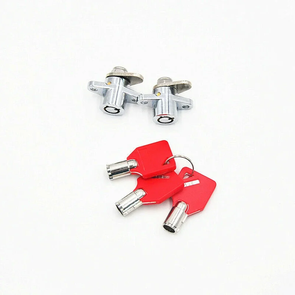 3 Keys Hard Saddlebag Saddle Bag Lock Set for Harley Touring Electra Glide+Road Glide+Street Glide+Road King 2014+