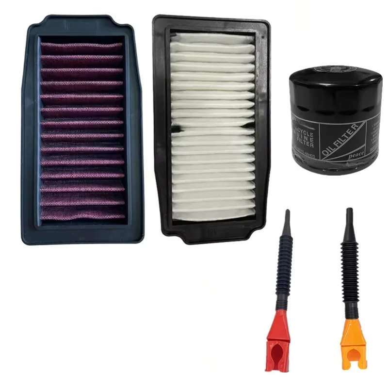 

Воздушный фильтр для мотоцикла, масляный фильтр Combo для Haojue SUZUKI GSX250R GW250S/F DL250, защита двигателя, обслуживание, запасные части