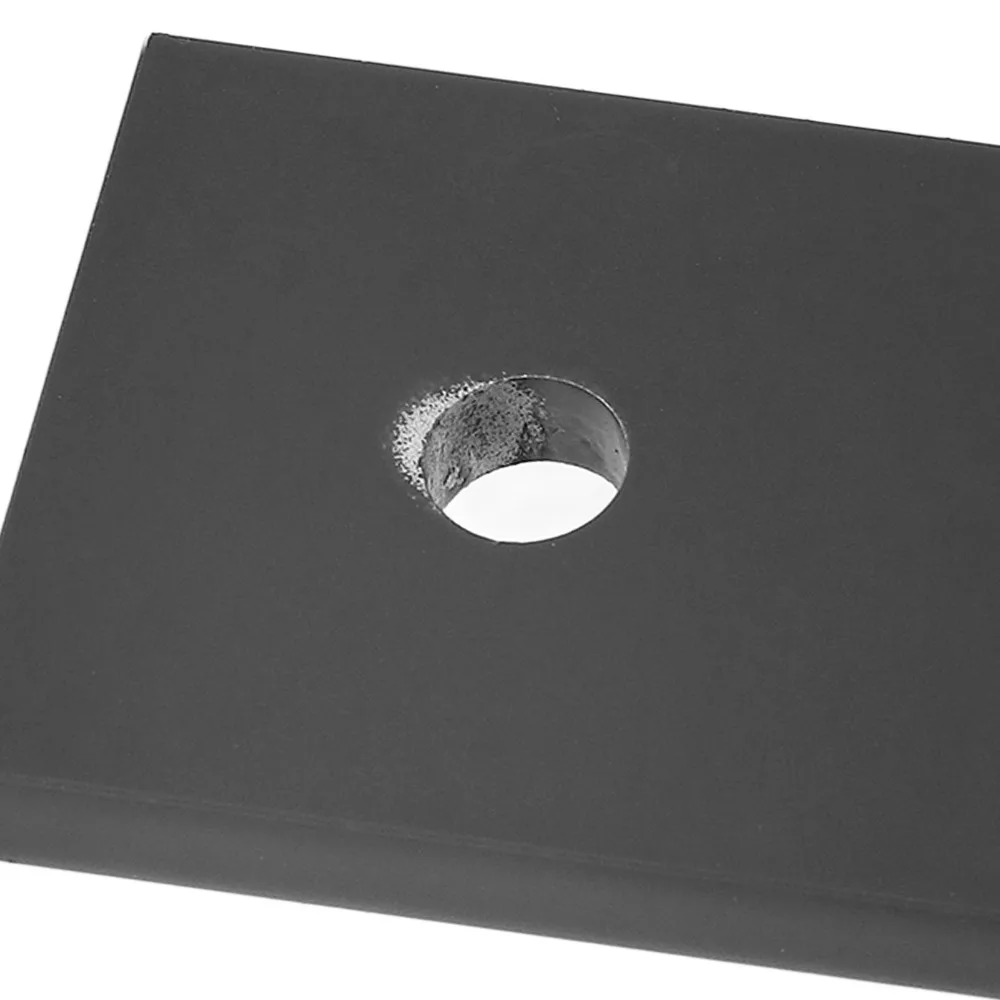 2pcs Compression Resistance Aluminum Alloy Joint Board Durable Heavy Duty Aluminum Alloy Joining Plate Rectangle Joint Plate
