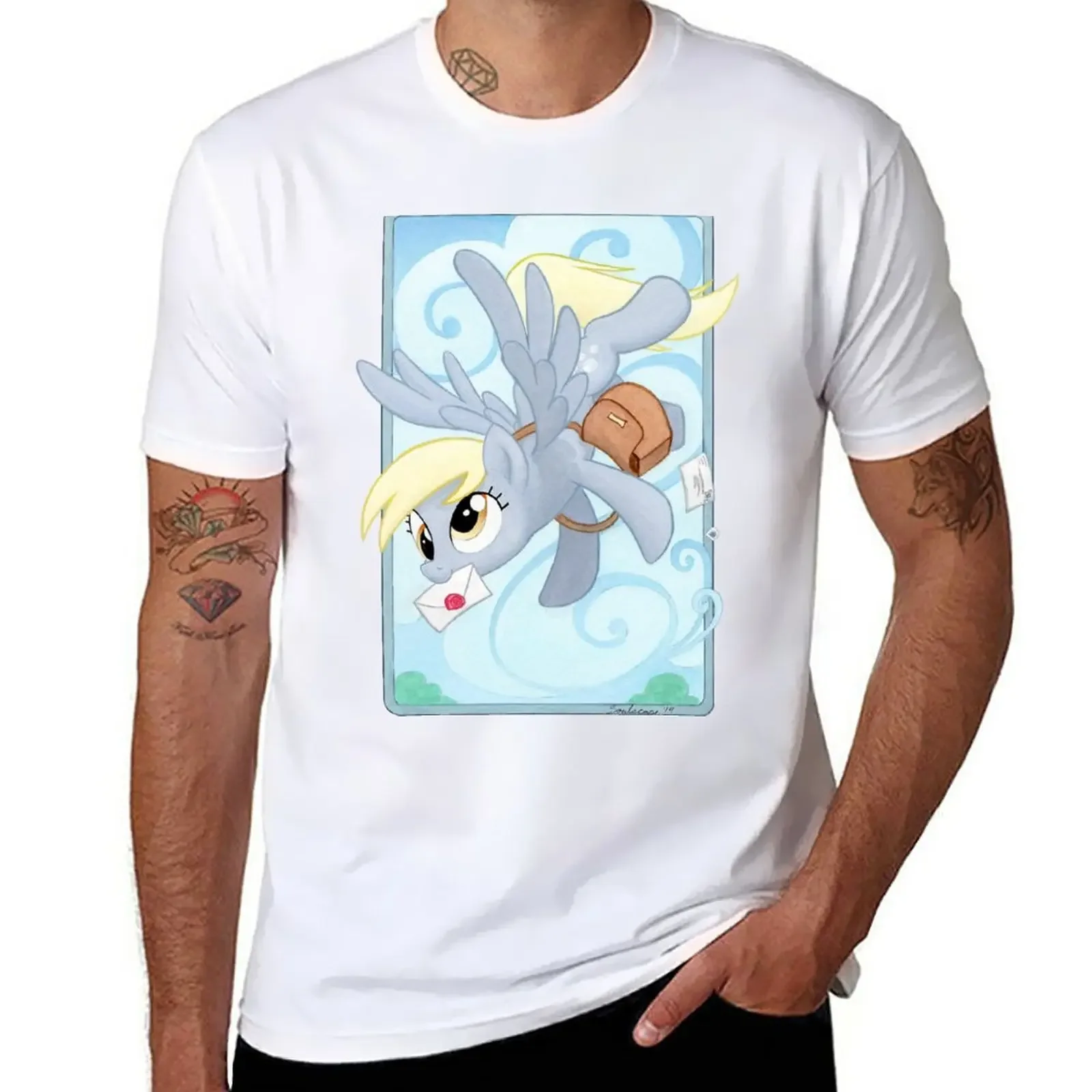 

Derpy Mail T-Shirt blanks sports fans aesthetic clothes men clothings
