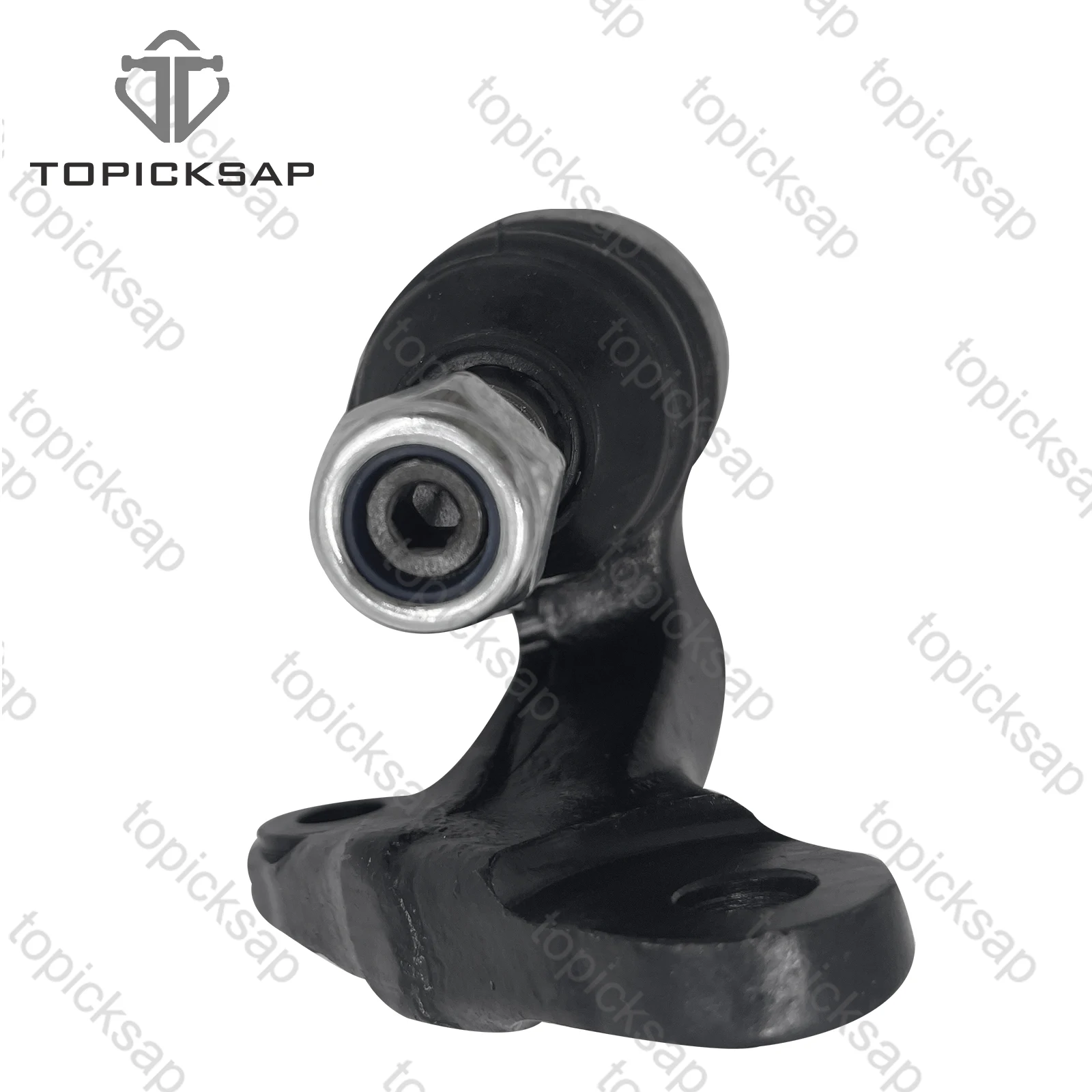 TOPICKSAP زوج ذراع التحكم في التعليق الأمامي وصلة كروية لسيارات BMW E46 325xi 330xi 331126756695 331126756696 #6