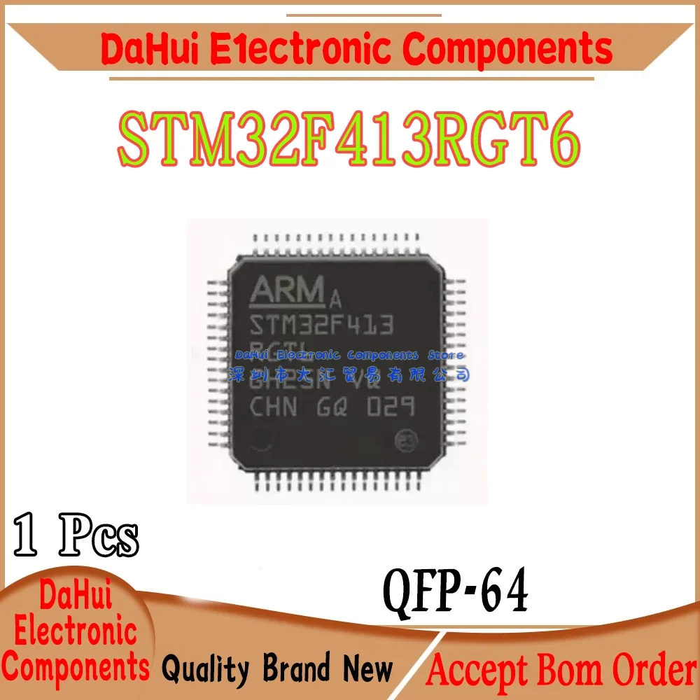 (1piece)100% New STM32F413RGT6 STM32F413 RGT6 QFP-64