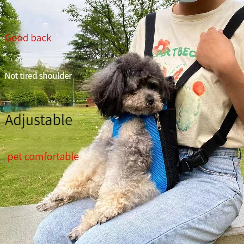 

Adjustable Pet Carrier Backpack, Breathable Shoulder Handle Bags, Outdoor Travel Bag, Pet Carrying Supplies