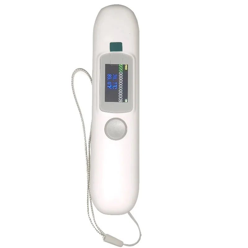 CT006 Pet Handheld RFID Reader FDX-B Animal Temperature Microchip for Cat Dog Horse Livestock Health Monitoring