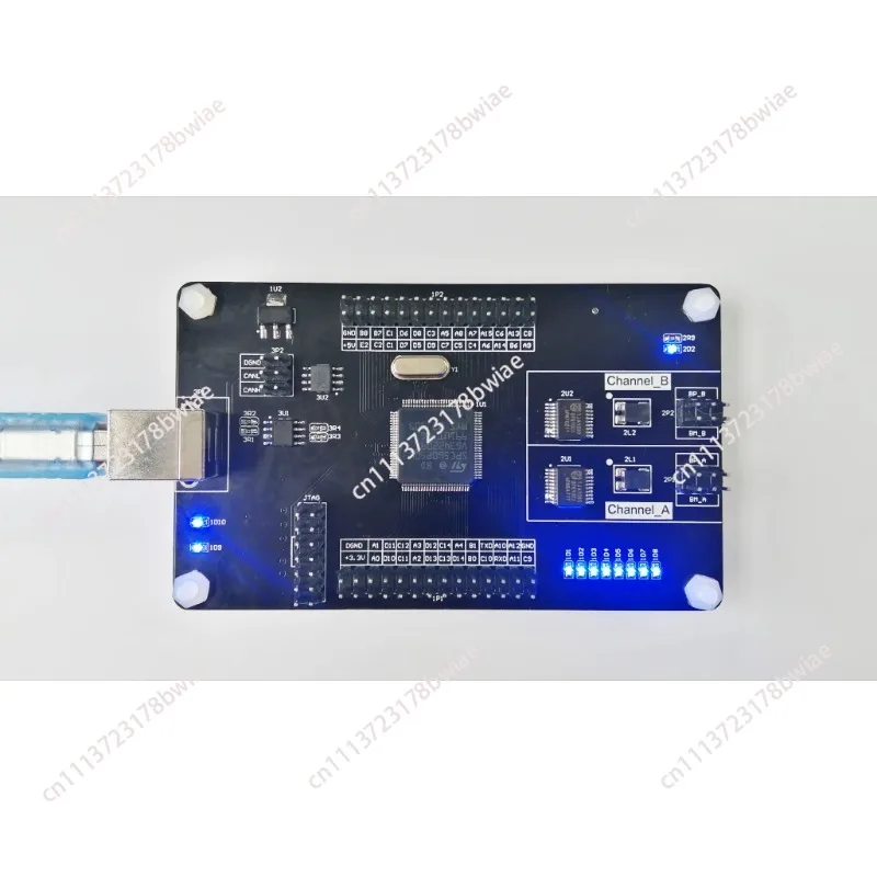 development board,two-machine communication, FlexRay to serial port, FlexRay to CAN. Master control SPC560P50L3