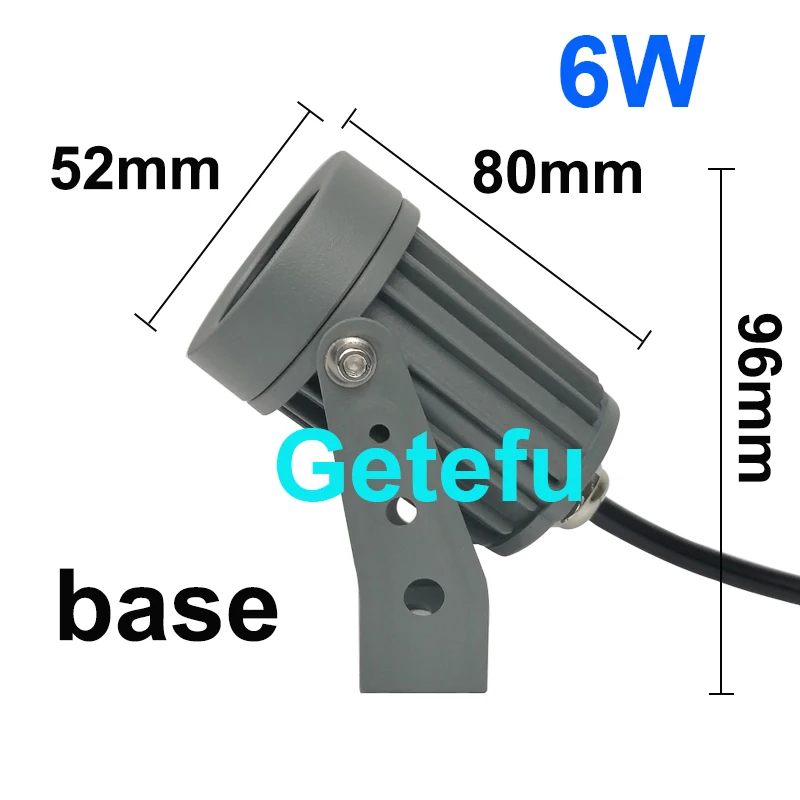10 W LED-Strahler, Wandwaschlichter, wasserdicht, schmaler Strahl, Flutlicht, 180 Grad verstellbar, für Gebäudelandschaften – Detail 7