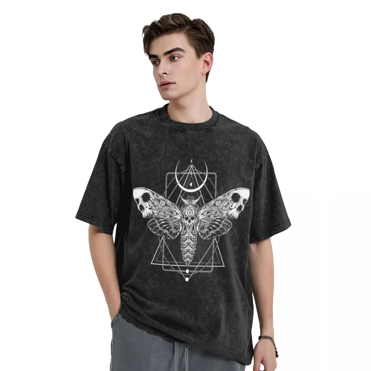

Surreal Death Moth T-Shirt summer top summer clothes boys whites mens t shirts pack