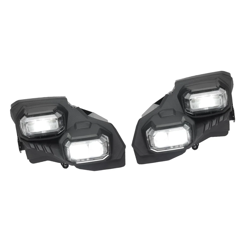 

Head Lights Front Lamps with High-Low Beams DRL 710008089 710006911 For Can-Am Maverick R, Maverick R Max X RS 999T 2024-2025