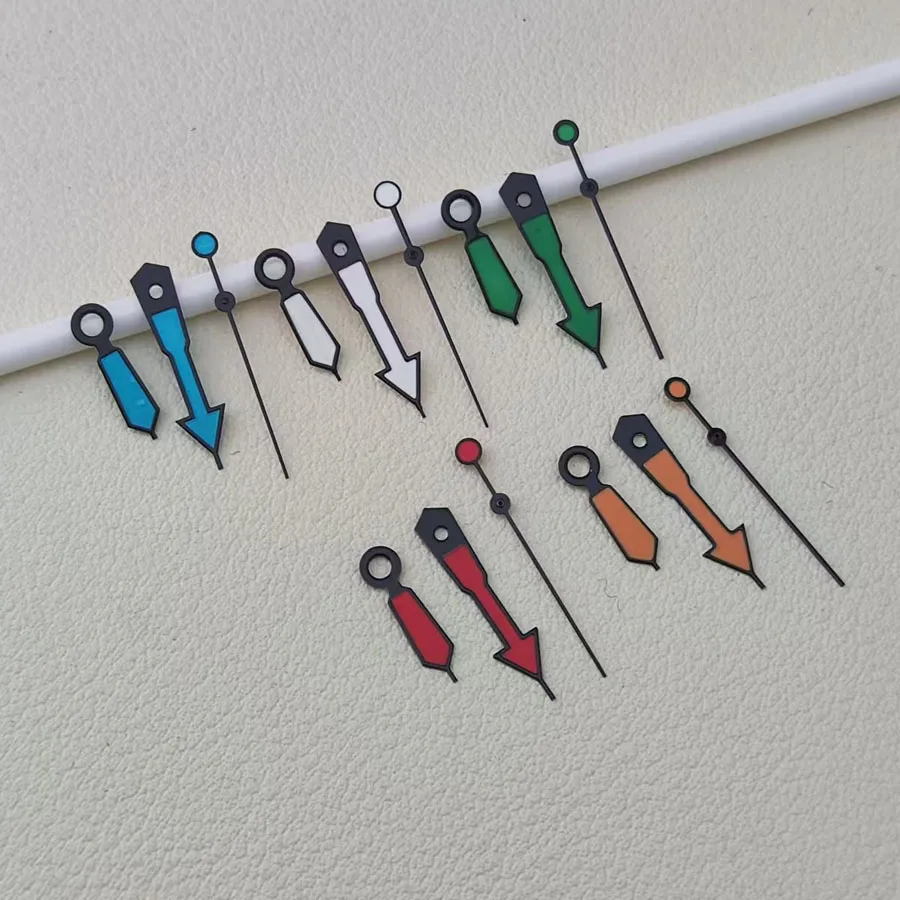 NH35 Hands New Watch Accessories Arrow Shaped Multi Color Hands Green Luminous Suitable For NH35 NH36 4R 7S Movement ﻿