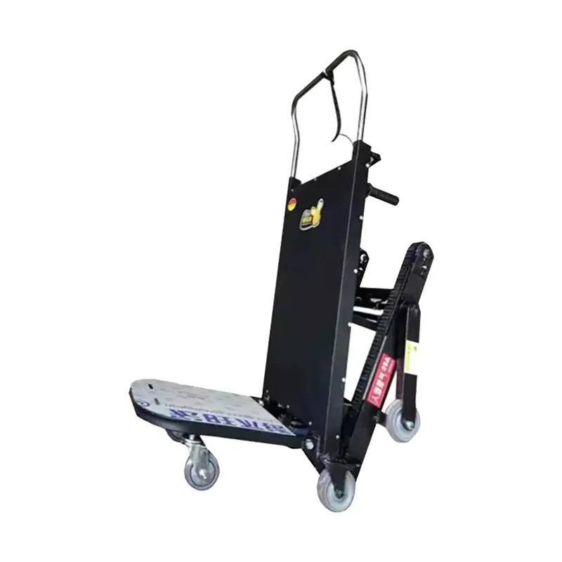 One-Stop Procurement Smart Electric Foldable Steel Stair Climbing Hand Truck Automated Multi Floor Shopping Cart
