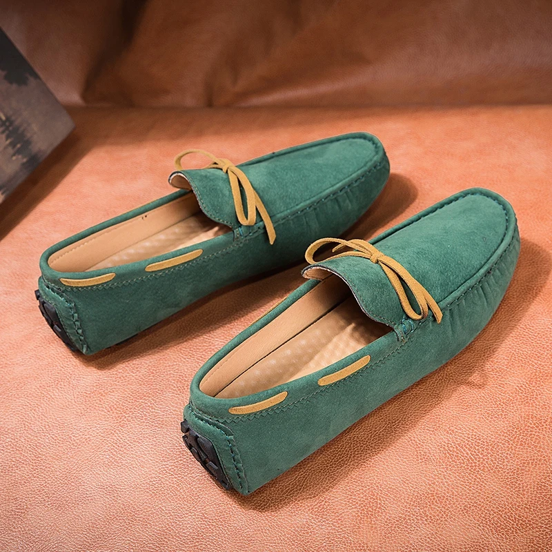 

Мужские лоферы: легкие, удобные, дышащие, мягкие, нескользящие повседневные туфли для ходьбы, слипоны для вождения, мокасины