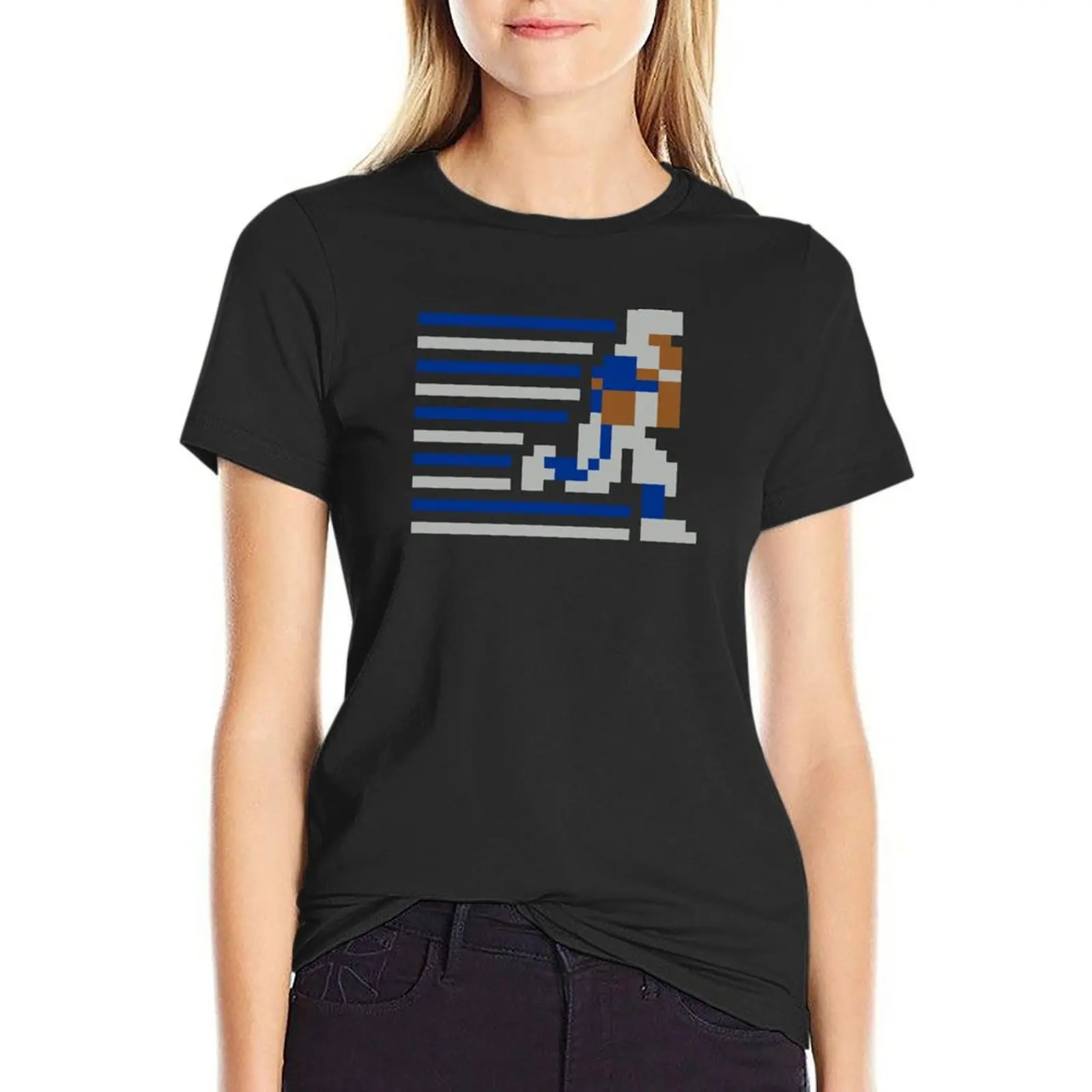 

Tecmo Running Back - Seattle (Throwbacks) T-Shirt Short sleeve tee cute tops summer top new edition t shirts for Women